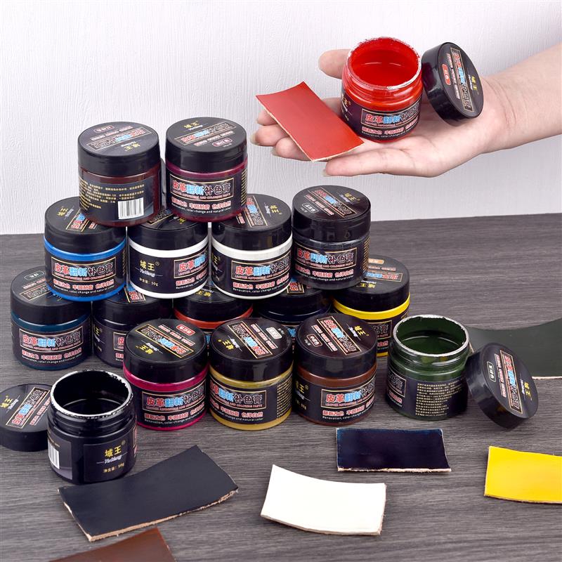 Leather Shoe Polish - 50ml Acryl Leer Reparatie Verf Pigment