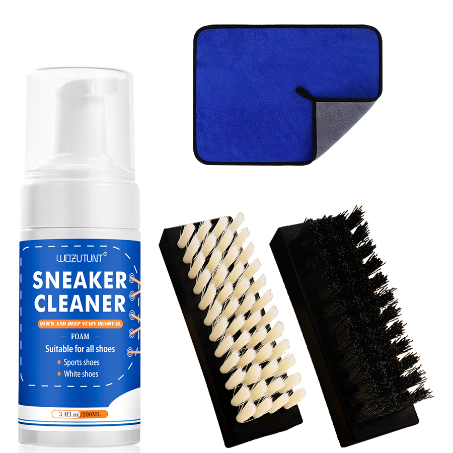 Sneaker Care Spray - Witte schoenreinigerset voor sneakers Canvas Nubuck
