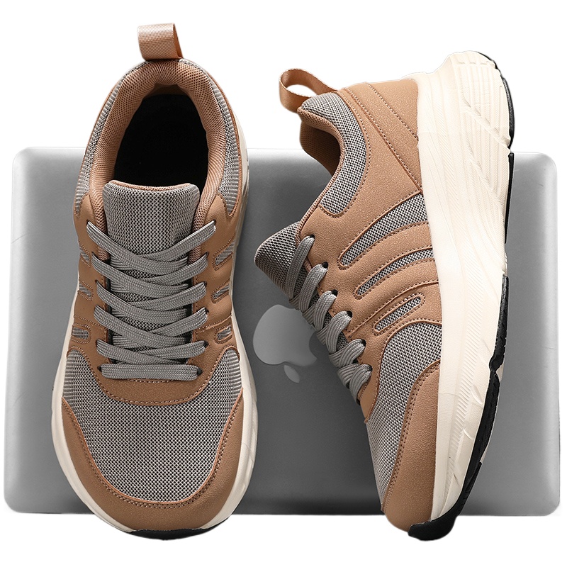 Sneaker Box - Heren Sneakers met Brede Teenbox Herfst