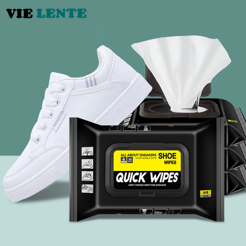 Shoe Cleaner - 12 Stuks/30 Stuks Wegwerp Schoenen Schone