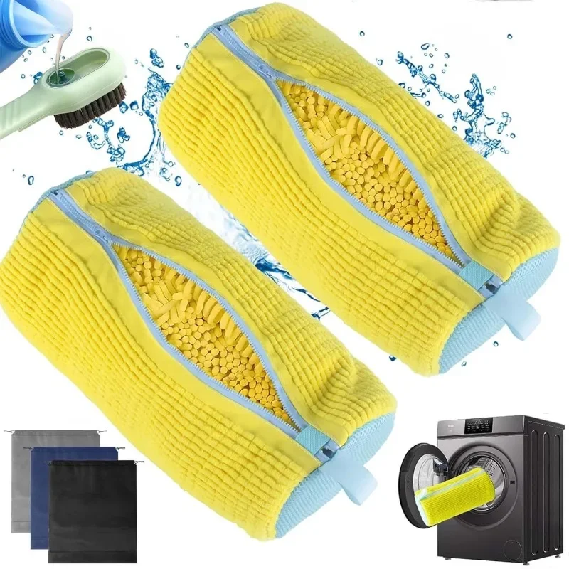 2/3 STKS Schoenwasmachine Tas  - Shoe Cleaning Brush recensie en prijs
