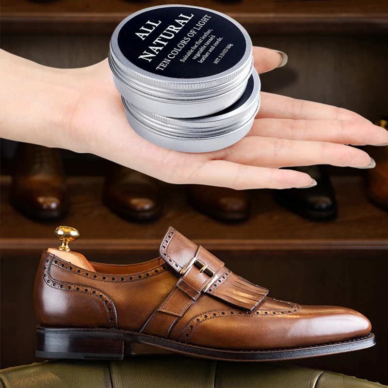 30 ml/100 ml crème met nertsen - Leather Shoe Polish recensie en prijs